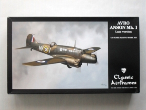 CLASSIC AIRFRAMES 1/48 4118 AVRO ANSON Mk.I LATE VERSION